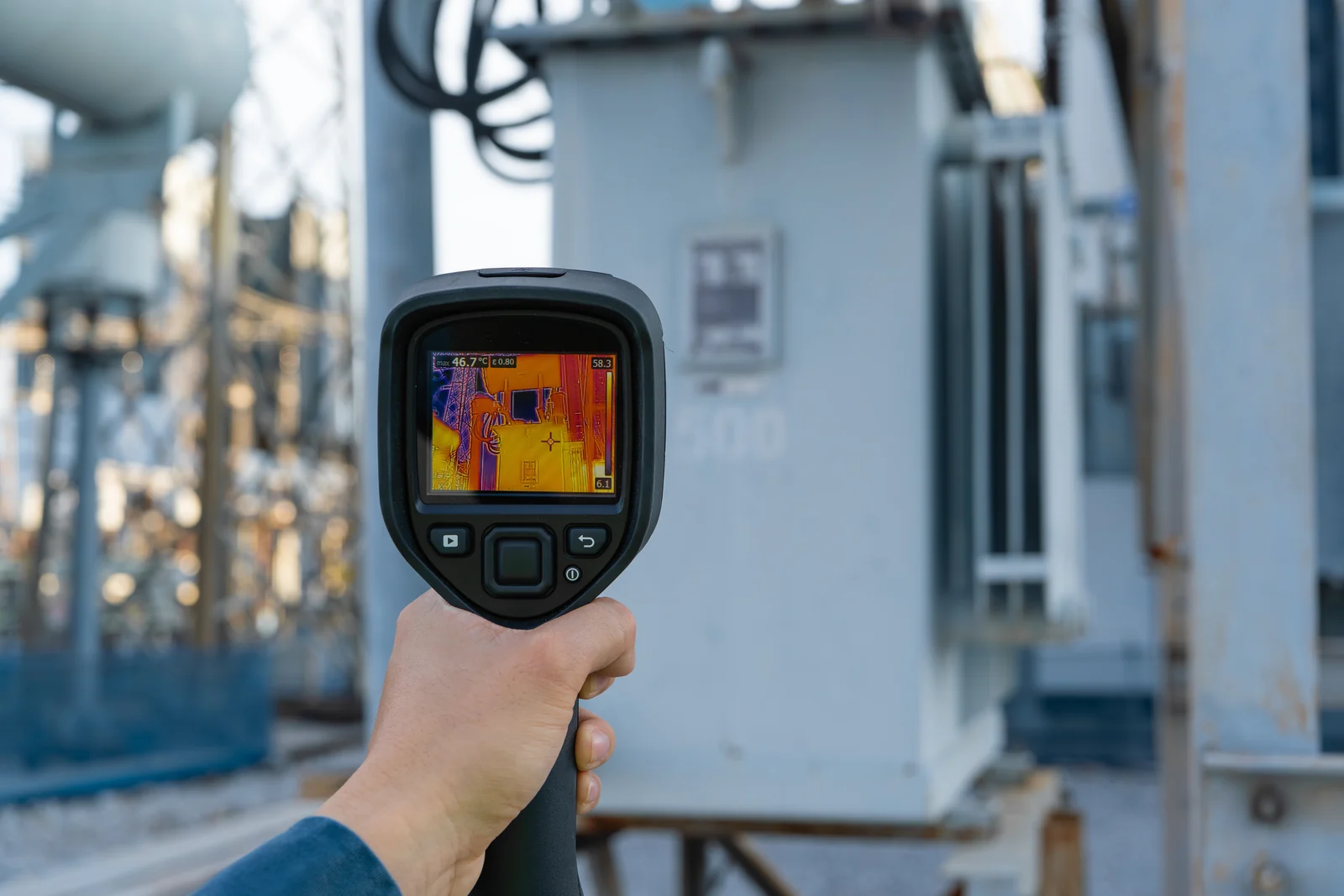 Análisis termográfico de una subestación eléctrica durante el mantenimiento preventivo